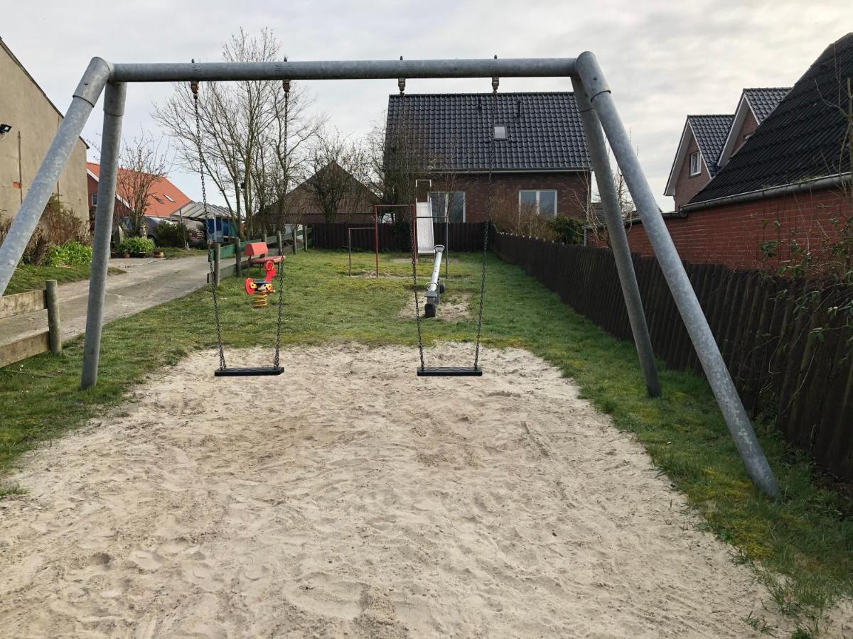 Haus Nordseeliebe Mit Aussensauna, Outdoor Dusche Und Wallbox 多努姆 外观 照片