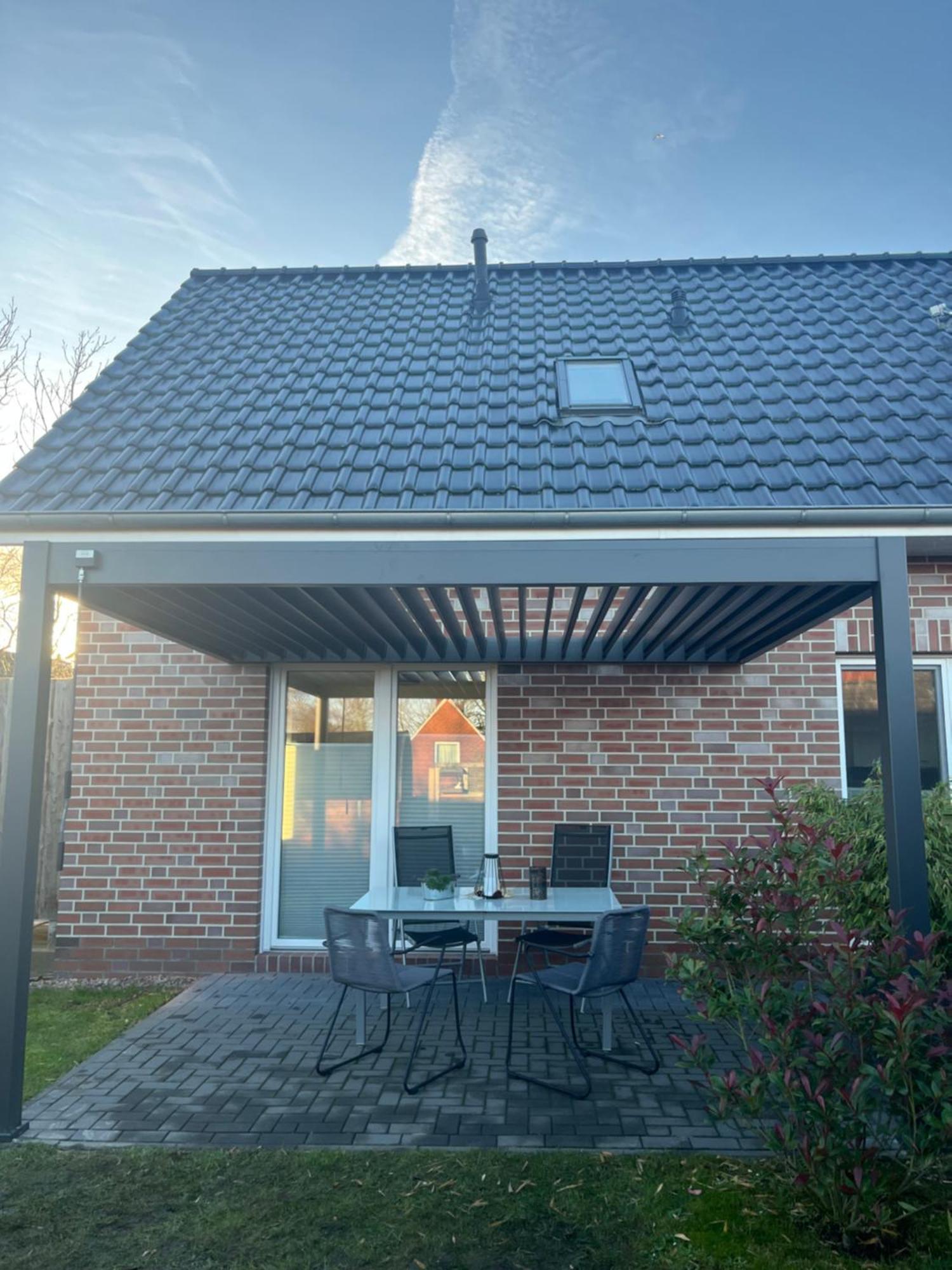 Haus Nordseeliebe Mit Aussensauna, Outdoor Dusche Und Wallbox 多努姆 外观 照片
