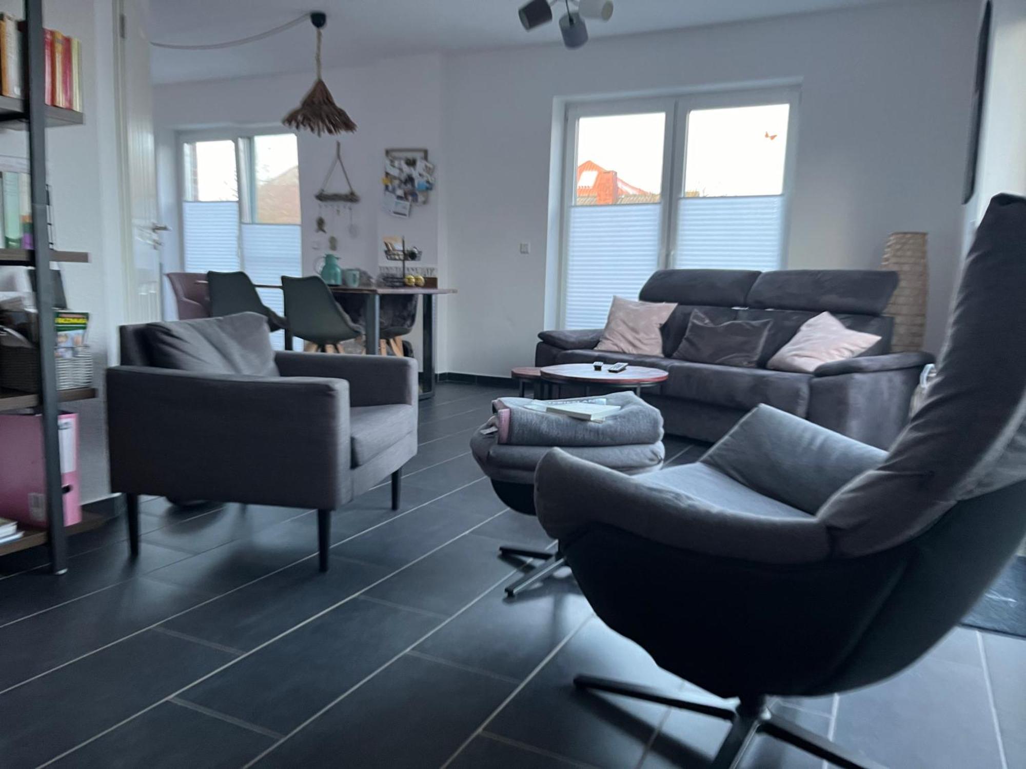 Haus Nordseeliebe Mit Aussensauna, Outdoor Dusche Und Wallbox 多努姆 外观 照片
