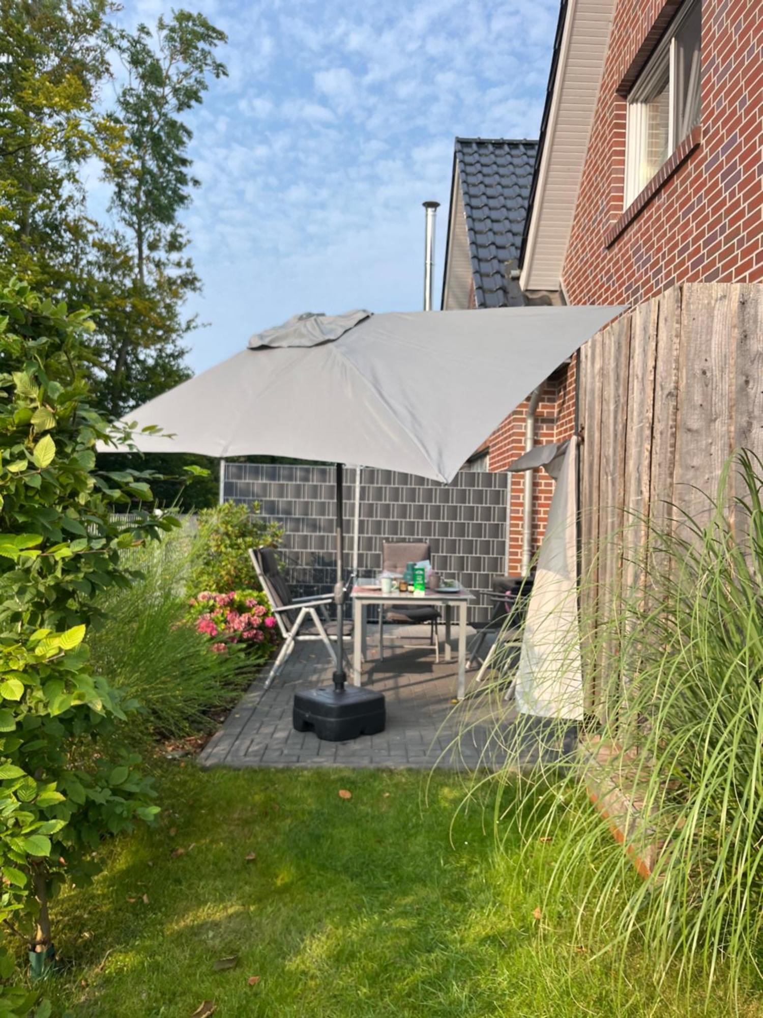 Haus Nordseeliebe Mit Aussensauna, Outdoor Dusche Und Wallbox 多努姆 外观 照片