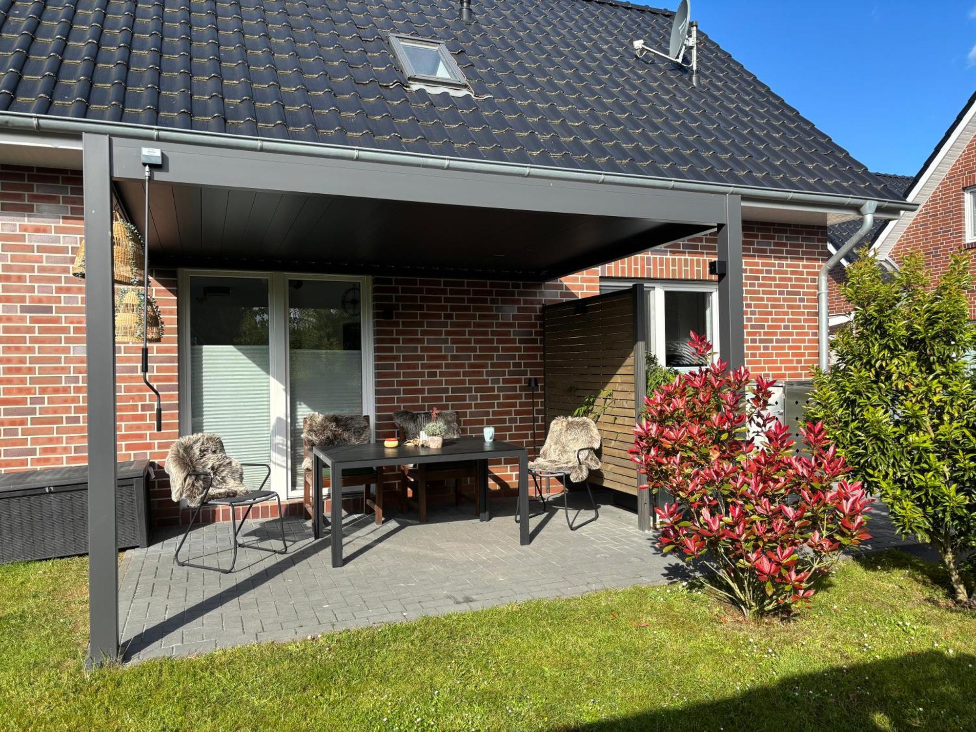 Haus Nordseeliebe Mit Aussensauna, Outdoor Dusche Und Wallbox 多努姆 外观 照片